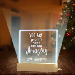 You Are Amazing Tabletop Gift - PawCrystal
