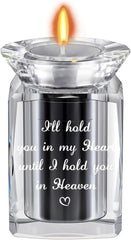 2D Crustal Pet Urn Custom Front & Back Photo/Text for Pet/Human Ashes